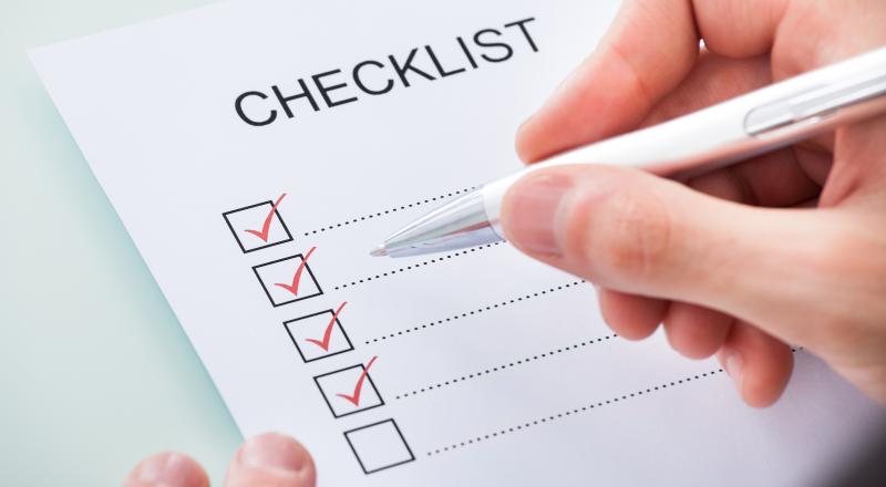 Video Conferencing Checklist